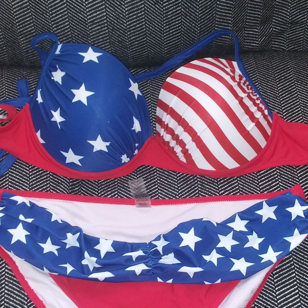 American Flag Bikini